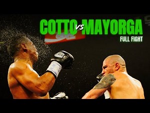 Miguel Cotto vs Ricardo Mayorga | Full Fight | WBC Light-Middleweight Title |12/3/2011
