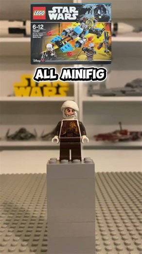 All minifigures in the bounty hunter battle pack