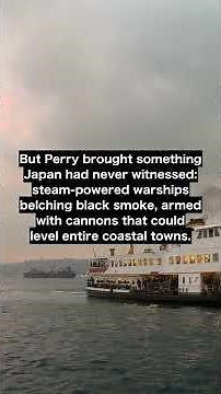 How 4 Black Ships Ended 220 Years of Japanese Isolation in Just 2 Days