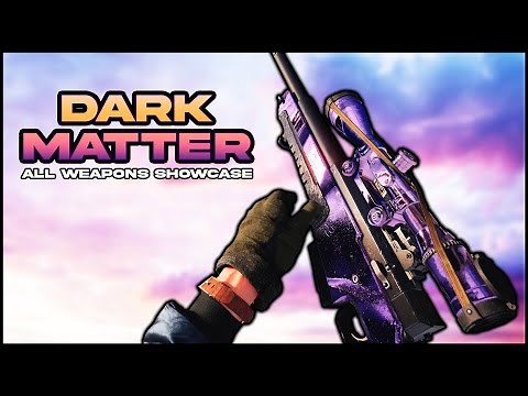 DARK MATTER (All Weapons Showcase) - Call Of Duty: Black Ops Cold War (4K60 PS5)