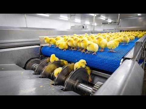 Inside a Chicken Mega Factory – From Egg Incubation to Broiler Raising 2