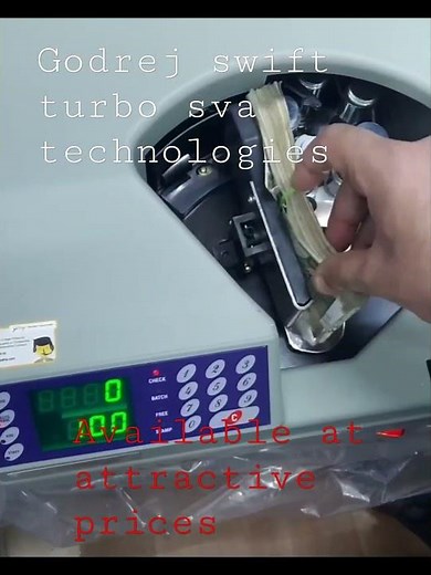 How to use bundle note counting machine without fake note detector. SVA technologies call 9829381182