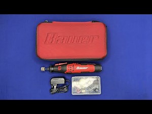 Bauer 8v Rotary Tool Kit from Harbor Freight First Look