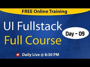 UI Web Development | Session - 09 | Ashok IT