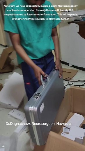 Discover the New Neuroendoscopic Machine Donation