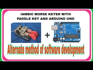 Arduino UNO based Morse Keyer #morsecodehams #morsekey