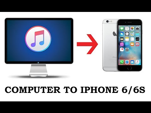How to transfer music from computer to iPhone 6s