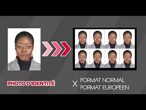 Faire une PHOTO D’IDENTITÉ avec PHOTOSHOP