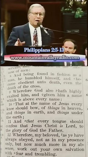 #jesus, Just The Mention Of Your Name | Jimmy Swaggart Singing | Philippians 2:5-13