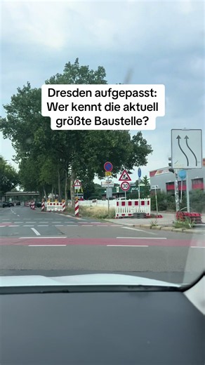 Größte Baustelle Dresden: Wer kennt sie? 🚧
