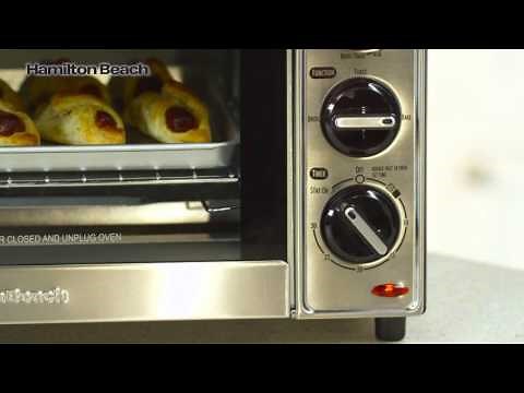 Toaster Oven | Hamilton Beach® | 4 Slice Toaster Oven (31401)