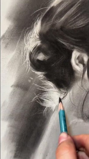 Wave particles duality #art #portraitfeed #portraitdrawing #drawing #portraitart #sketch