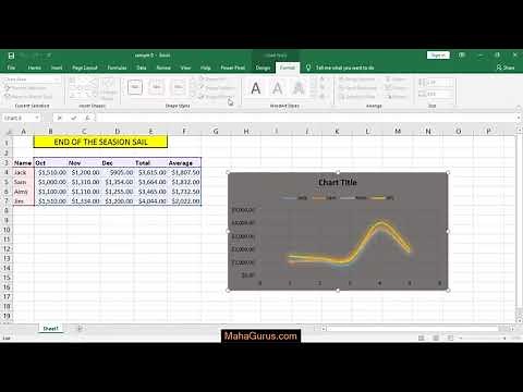 How to Create Scatter Chart With Smooth Lines in Excel- Smooth Lines Scatter Chart in Excel Tutorial