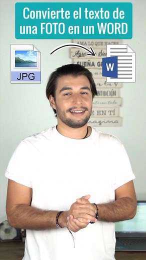 Convierte fotos a documentos de Word fácilmente