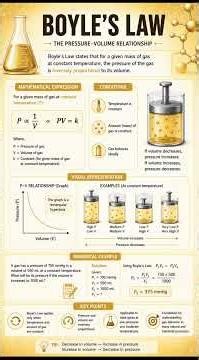 Boyle's Law Formula & Graph 📈 | Quick Revision