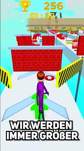 Roblox aber größer jede Sekunde! #shorts