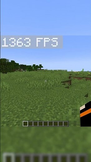 How to Get 1000+ FPS in Minecraft ⚡ #shorts