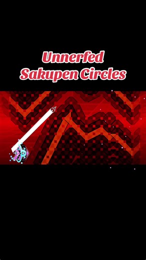 Unnerfed Sakupen Circles #gd #geometrydash #fyp