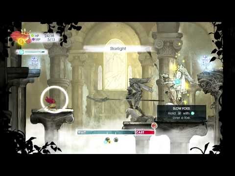 Child of Light Combat System Gameplay - 1st Boss Battle