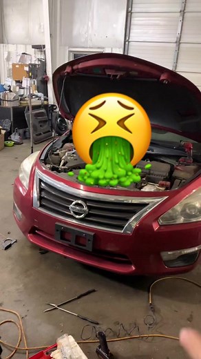 Since yall just wanna drive around with your high beams on. Heres how to replace your low beam bulb 🙄 #DuetDoWet #28DaysOfEucerin #nissanaltima #pos