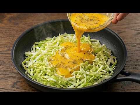 Tastier Than Pizza! Delicious Cabbage With Eggs Recipe Has Gone Viral!