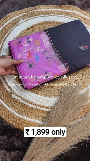 ₹ 1899 banarasi saree - different types of banarasi sarees with price | banarasi silk sarees #sarees
