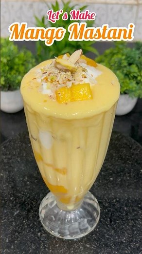Mango Mastani Recipe | Pune’s Famous Summer Drink in 30 Seconds! #shorts #mango #mastani