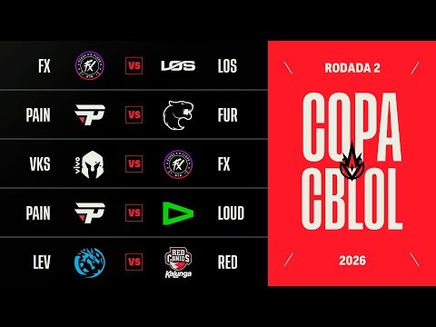 Copa CBLOL 2026 | Rodada 2 | Md1