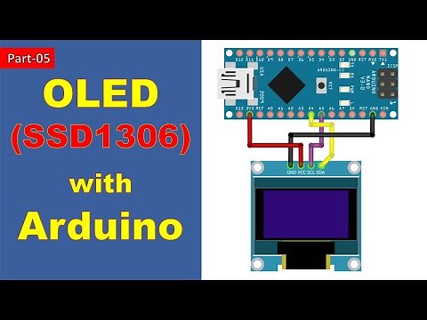 05 OLED with Arduino Nano || SSD1306 ||