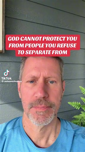 Biblical truth: Separate from those hurting or manipulating you