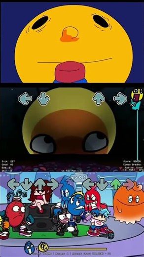 Friday Night Funkin Runnn, BF vs Pacman - FNF Mods #fnf #fnfmod #pacman