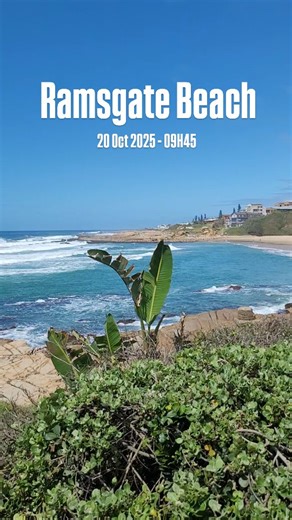 Ramsgate Beach in all its glory this morning! A stunning beach that is always a Favorite for Holidaymakers. #HiddenGems #ramsgate #kzn #blueflag #KznTourism | PrivateGuy - South Coast Living & Lifestyle