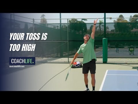 Fix Your Serve Toss: The Simple Change That Creates Instant Consistency