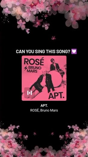 APT - ROSE & BRUNO MARS| LYRICS| EASY LYRICS| ENGLISH SONG