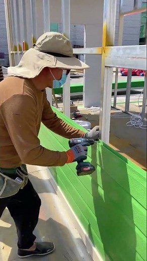 Fast Exterior Wall Panel Installation | Lightweight Steel Frame Construction Process