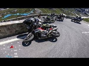 CRASH at Passo Dello Stelvio - Honda CBR1100XX