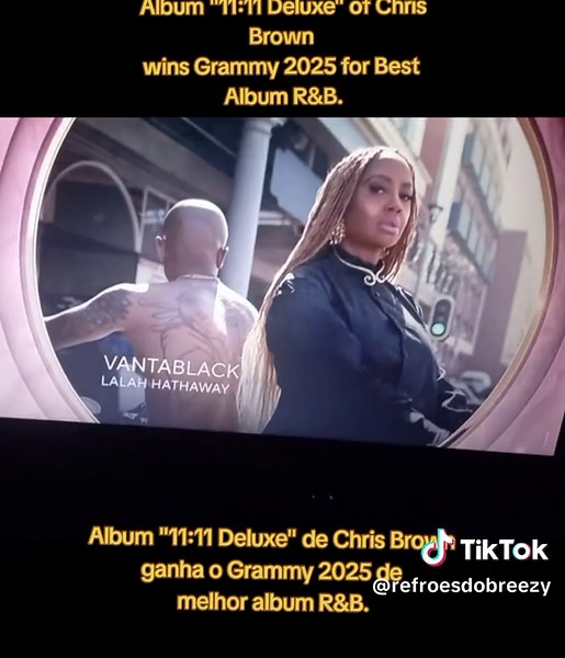 Chris Brown's 11:11 Deluxe Wins Grammy 2025