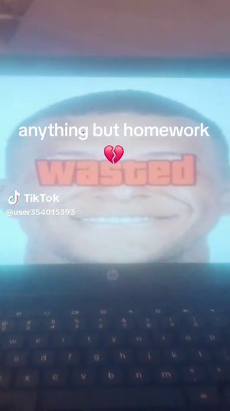 anything but work💔 | tiktok homework