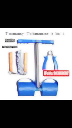 Bourama Sogoba on Instagram: "🔥 *Pack de Musculation 3 en 1 – Idéal pour un entraînement complet à domicile !* Transformez votre corps sans aller à la salle ! Ce kit complet est parfait pour renforcer vos muscles, brûler des calories et améliorer votre posture, où que vous soyez. ✅ Barre à ressort pour muscler bras, épaules et dos ✅ Poignée de musculation (hand grip) pour renforcer les mains et avant-bras ✅ Corde à sauter pour améliorer cardio et coordination ✅ Rouleaux pour abdos et gainage ✅ 