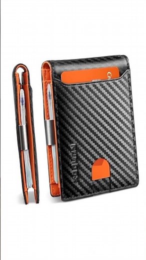 RUNBOX Slim Wallet for Men|RFID Blocking Leather Bifold Wallet Review| Best Front Pocket Wallet 2025