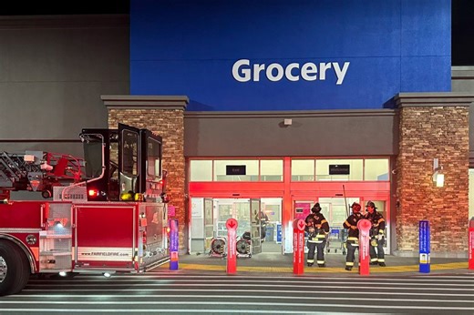 Arson fire causes extensive damage at Suisun City Walmart, shutters store