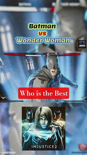 Injustice 2 | Batman vs Wonder Woman - All Meter Burn Moves & Epic Fight #Injustice 2 #batman
