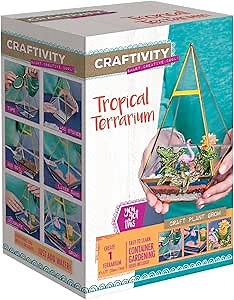 CRAFTIVITY Tropical Terrarium Kit - Craft Kits for Teens