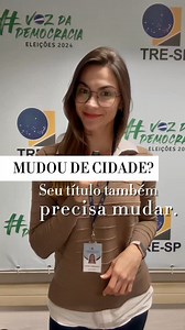 Transferir o título é moleza! 😎 On-line ou no cartório, te explicamos o passo a passo e o que você precisa! Manda pro amigo! 👇 #JustiçaEleitoral #TituloDeEleitor #fyp | Tribunal Regional Eleitoral de São Paulo