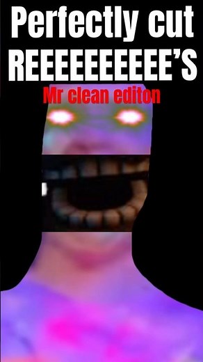 Perfectly cut REEEEEEEEEE’s (part 7) (Mr clean edition)