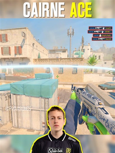 Cairne ACE Highlights in CS2 Gameplay