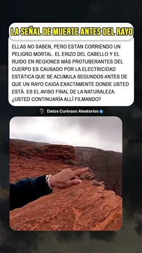 These signs precede lightning #curiosities #mysteries