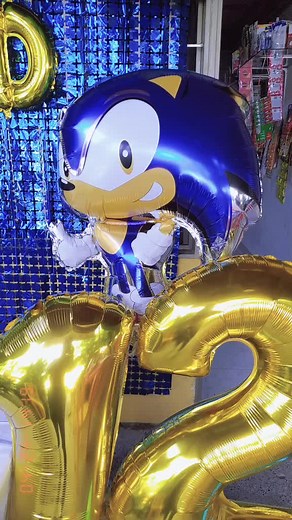 Sonic the Hedgehog Birthday Party Setup Ideas