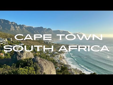Exploring Cape Town-A walking tour like no other 4k|