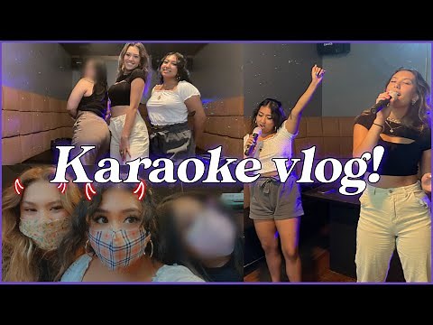Karaoke bar vlog! ft. the best singing you've ever heard